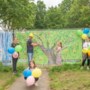Kindertekeningen beschermen bouwhekken in Sittardse wijk