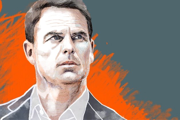 Bondscoach Frank de Boer is verpletterend gewoon: een huis op Ibiza is leuk, maar er gaat niets boven de stacaravan