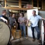 Rieu-percussionist Marcel Falize aan de slag bij tamboers van Sint-Rosa in Sibbe