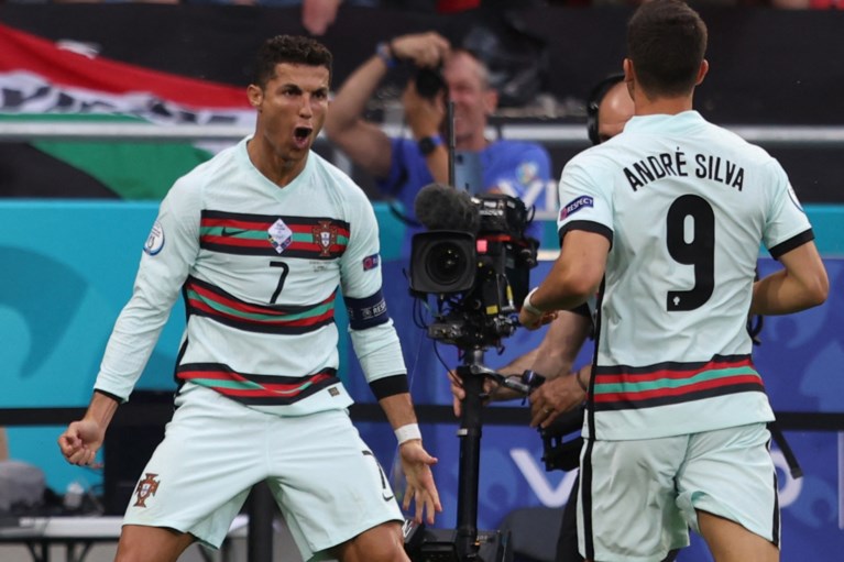 Portugal pas in slotfase langs Hongarije in eerste duel ‘Groep des doods’, records voor Ronaldo