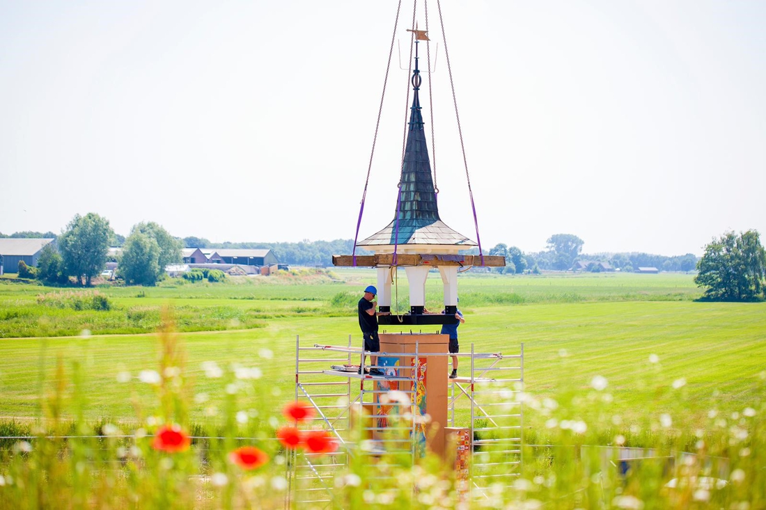De toren van Den Schellaert is terug in Wanssum - De Limburger