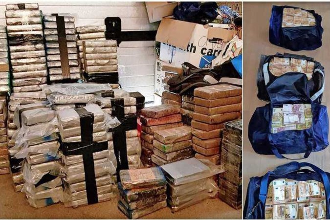 Megavangst in boerderij Noord-Holland: politie ontdekt 3000 kilo cocaïne en elf miljoen cash