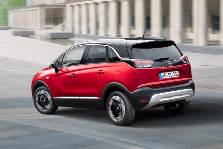 Opel Crossland: kruisende wegen