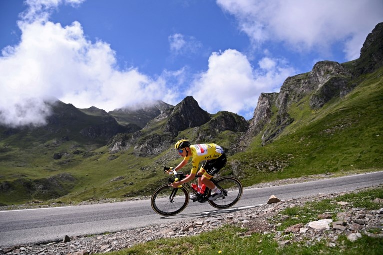 Wout Poels verliest bolletjestrui op laatste klim van de Tour