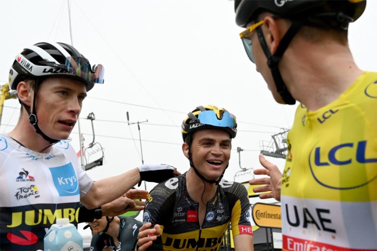 Wout Poels verliest bolletjestrui op laatste klim van de Tour