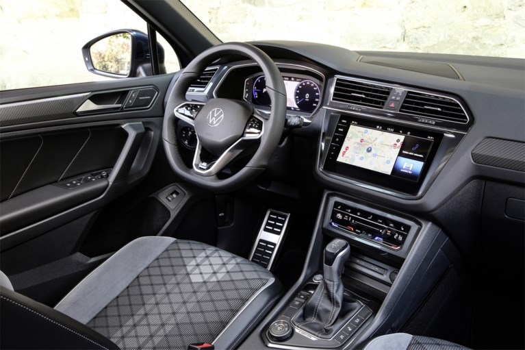 Volkswagen Tiguan: opzij, opzij, opzij
