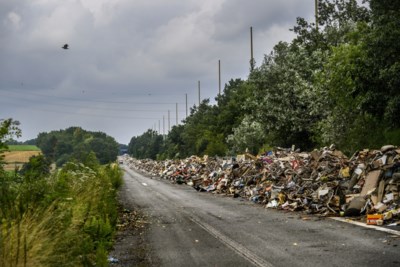 Zoeken naar menselijke resten op spooksnelweg boven Luik
