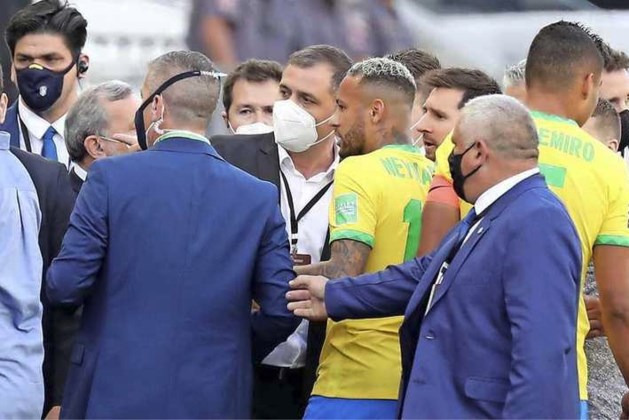 Gezondheidsofficials onderbreken WK-kwalificatieduel tussen Brazilië en Argentinië