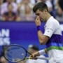 Emotionele Novak Djokovic bezwijkt onder de druk bij US Open: ‘Ik was blij dat het erop zat’