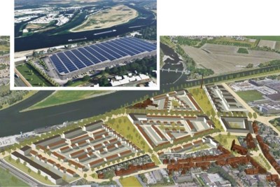 Plan megaloods Maastricht: Leeijen steunt subsidie-aanvraag voor woonwijk aan de Maas