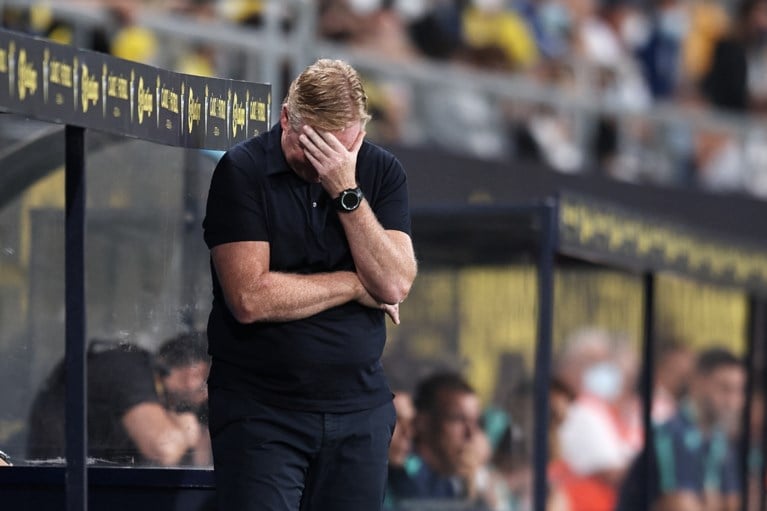 Tiental FC Barcelona en Ronald Koeman schieten niets op met 0-0