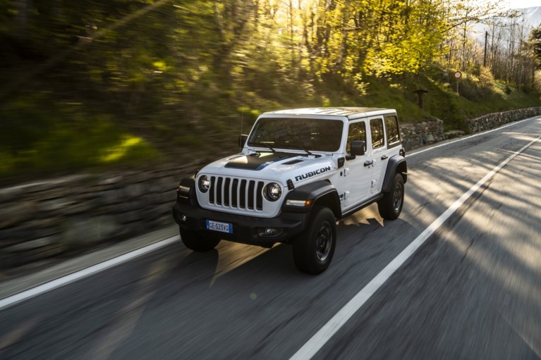 Jeep Wrangler: vol vertrouwen elektrisch