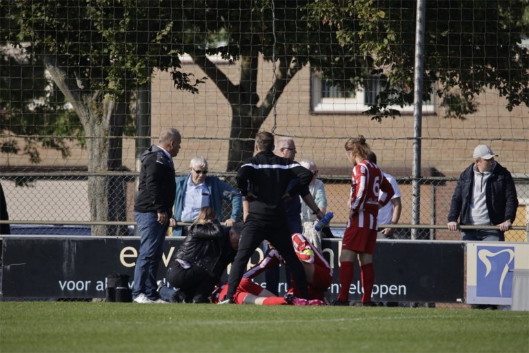 Speler EHC/Heuts afgevoerd naar ziekenhuis na kopduel met tegenstander