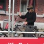 Laat Maastrichtenaar fiets nog rondslingeren op trottoir? Burgemeester neemt geblinddoekt proef op de som