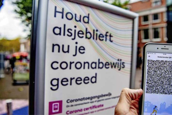 ‘QR-code blijft mogelijk tot april of mei 2022’