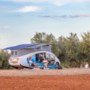 ‘Groene’ camper met futuristisch uiterlijk rijdt als een zonnetje