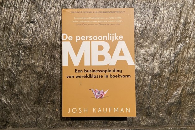 Rob Meesens Ondernemersboek van de week  ‘De persoonlijke MBA’