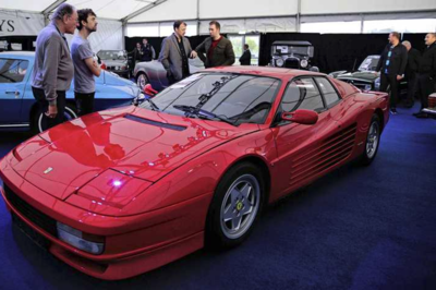 Ferrari gestolen op autobeurs Maastricht, strop voor eigenaar