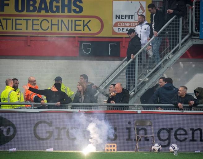 Derby MVV-Roda JC definitief gestaakt na rellen