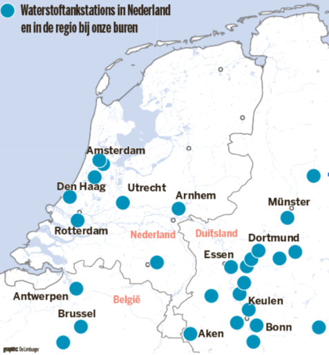 ‘Kip-ei-verhaal rondom waterstof doorbreken’; ondernemers Landgraaf willen primeur waterstoftankstation
