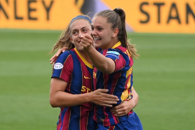 Lieke Martens mist vanwege opvallende blessure Champions Leaguewedstrijd van FC Barcelona