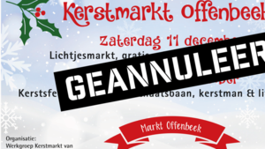 Kerstmarkt Offenbeek geannuleerd vanwege onzekerheid over coronamaatregelen