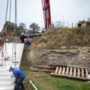 Nieuwe trap verbindt de Hoge en Lage Fronten in Maastricht definitief: ‘Hopelijk gaat hij net zolang mee als de vestingwerken’