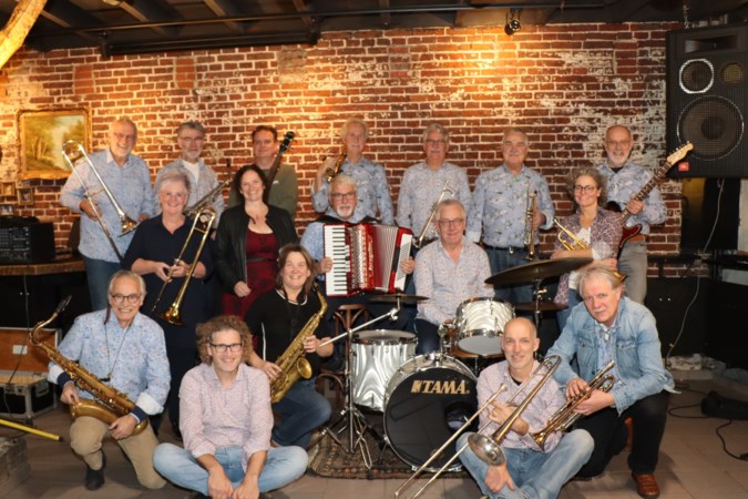 Bigband De Rammenas na 25 jaar nog steeds in volle bloei