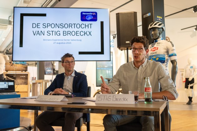 Wielrenner Stig Broeckx haalt met crowdfundacties 29.000 euro op voor Stichting Hersenstrijd van MUMC  Maastricht