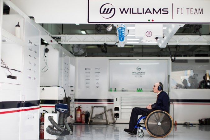 Frank Williams won vanuit zijn rolstoel zestien wereldtitels in de Formule 1