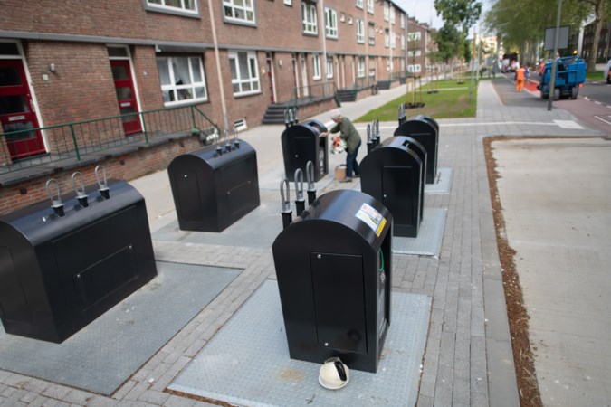 Sittardse wijk Sanderbout heeft zijn eigen recycleparkje  