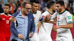 Curieus: Petrovic rent het veld in bij debuut als bondscoach van Irak 
