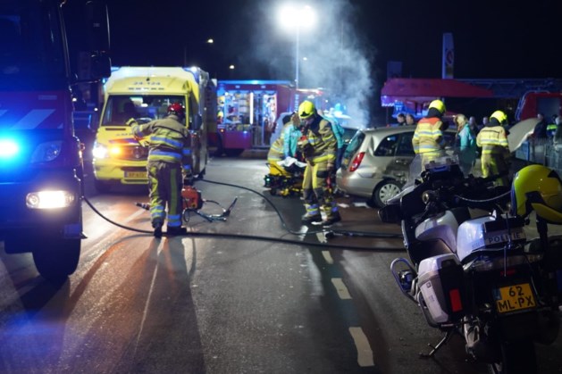 Meerdere gewonden bij frontale aanrijding auto’s in Landgraaf 