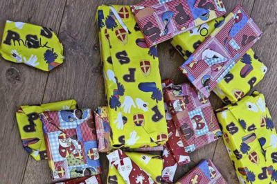 Oeps: Sint legt in Venlo per ongeluk tas met twintig cadeaus bij verkeerde deur