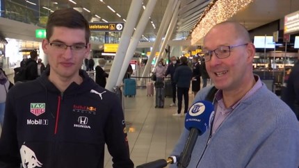 Video: Max-fans naar Abu Dhabi voor ontknoping in Formule 1: ‘Het wordt oorlog!’