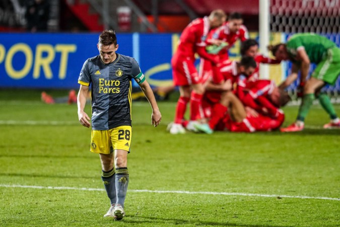 Feyenoord met kater naar kraker