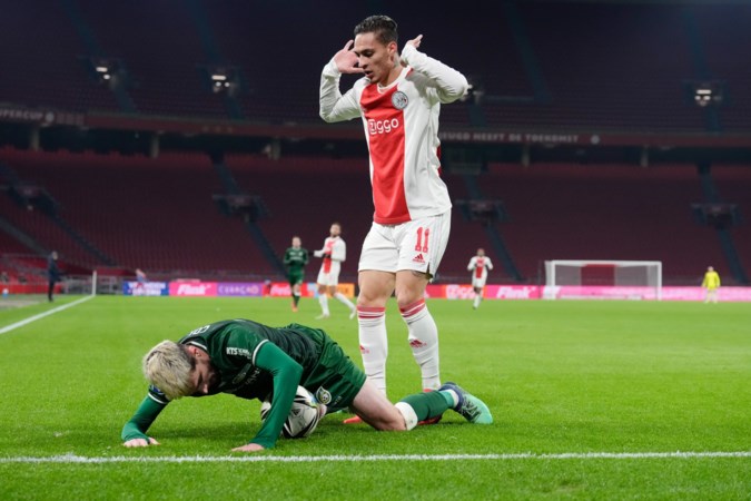 Fortuna Sittard loopt in slotfase tegen Ajax alsnog veel schade op