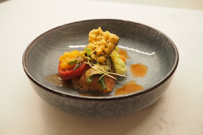 Grote gamba’s en tempura nori voor thuis van Rozemarijn in Maastricht