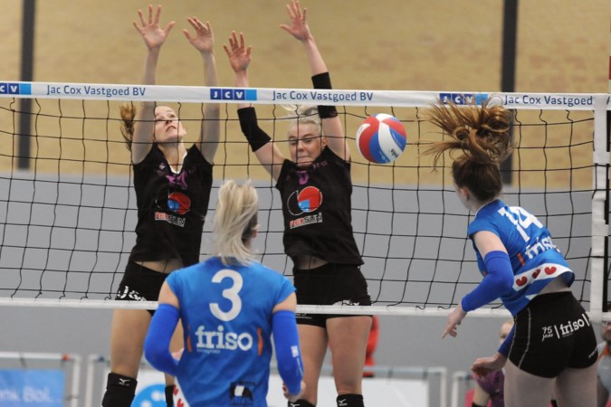 Volleybalsters Fast niet opgewassen tegen sterker Sneek