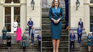 Modieuze verschijningen bij nieuwe kabinet op bordes: ‘Dilan net uit Suits maar Hugo te gul met gel’