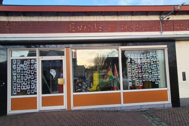 Leegstaand winkelpand in Belfeld door Belhamels ingericht als pop-up carnavalsmuseum 