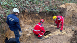 Inspectie van schacht in Belgisch grottenstelsel bij Maastricht begonnen: doorgang is ingestort