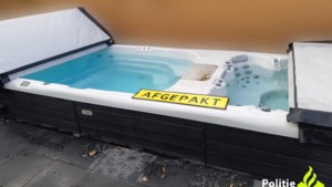 Jacuzzi en zwembad in beslag genomen door politie in Geleen