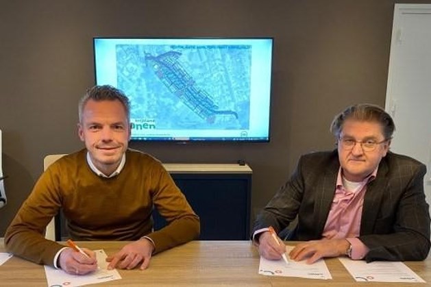 Krijtland en BAM zetten handtekening onder overeenkomst herstructurering Schilterstraat
