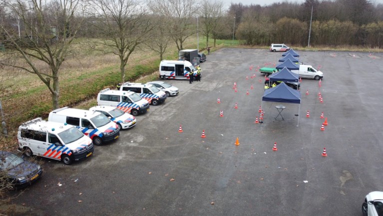Omvangrijke politiecontrole in Sevenum