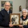 Briljanten echtpaar Heinz (89) en Fieny Leers-Middelhoven (87) krijgt bezoek van de burgemeester