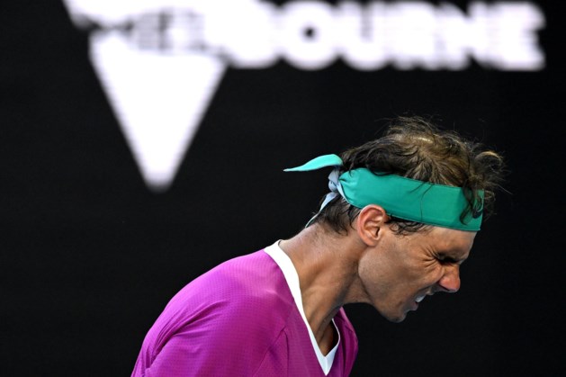 Ondanks inzinking bereikt Nadal halve finale Australian Open