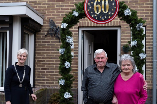 Hans en Lenie Housen-Werlotte uit Kerkrade 60 jaar getrouwd