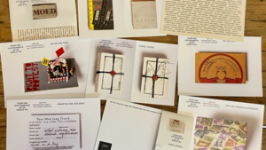 Expositie visitekaartjes voor een eerlijke beloning van kunstenaars te zien in Lumière