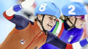 Irene Schouten flikt het wéér en pakt op olympische massastart derde goud